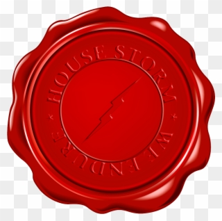 During The Last Century The Use Of Storm As A Surname - Wax Seal Clipart