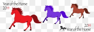 Horse People Are Active And Energetic - Heart Clipart