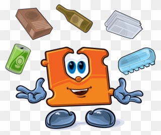 6 Materiales Reutilizables - Geri Dönüşüm Ile Ilgili Afiş Örnekleri Clipart