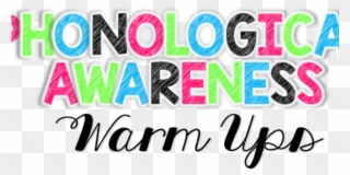 Phonological Awareness Warm-ups Clipart