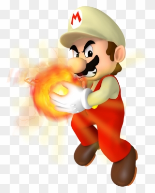 I Guess It's Time To Bother Undo This Stupid Gcp-raid - Fire Mario Render Clipart