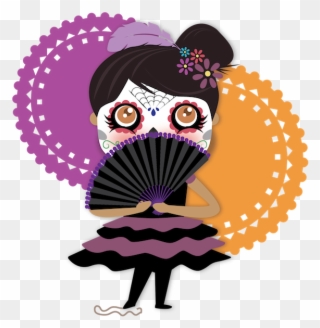 Dulce's Day Of The Dead Messages Sticker-5 - Mae De Segunda Viagem Clipart