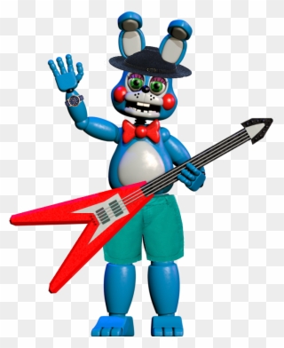 Fake Bonnie - Five Nights At Freddy's Toy Bonnie Png Clipart