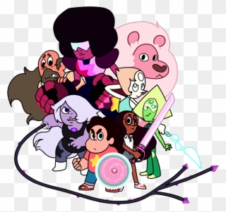 Crystal Gems - Land Of The Lustrous Steven Universe Clipart