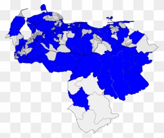 Open - Venezuela Ethnic Map Clipart