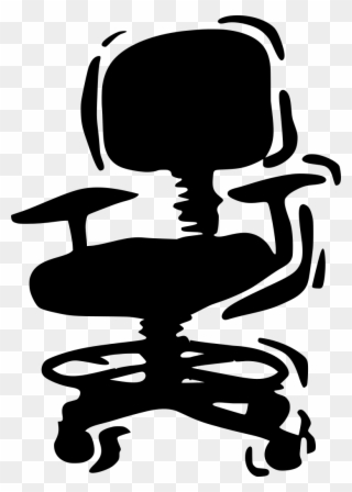 Info - Office Chair Clip Art - Png Download