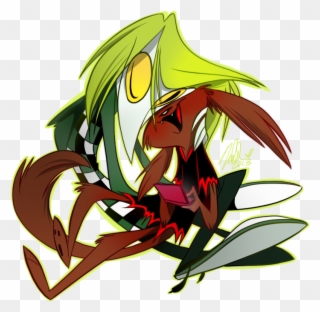 Deleted Art Of Eiglet And Damian By Vivziepop - Zoophobia Damian And Elijah Clipart