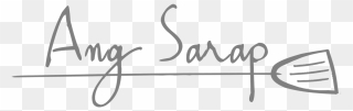 Ang Sarap - Calligraphy Clipart