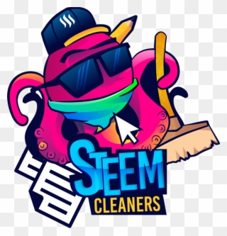 Logo Steem - Say I Cleaned My Room Clipart