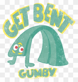 Gumby Get Bent Pullover Hoodie - Illustration Clipart