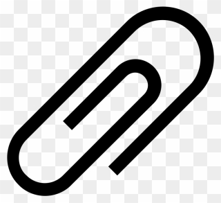 File - Ei-paperclip - Svg - Paperclip Logo Png Transparent Png