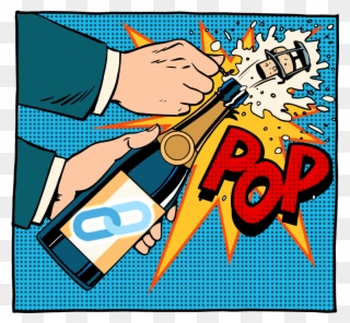 A Local Site Needs Both Local And Niche Relevant Links - Pop Art New Year Clipart