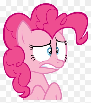 Mfw This Thread Choosing To Assign More Value To Either - Pinkie Pie Nervous My Little Pony Clipart