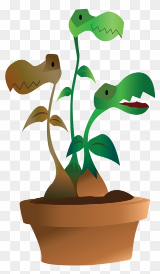 Plantecarnivore - Flowerpot Clipart