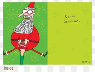 592 Carpe Scrotum - Illustration Clipart