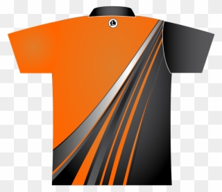 Dye Sublimated Jersey Style 0114-orange - Graphic Design Clipart