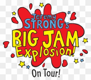 Jam Explosion Logo - Jeremy Strong Books Clipart