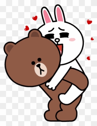 100 Percent Free Online Dating Services - Brown And Cony Love Stickers Clipart