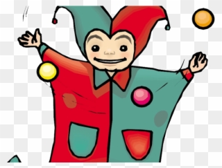 Jester Clipart Juggling - Clown - Png Download