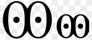 Double Monocular O - Double O Letter Clipart