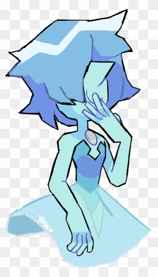 She Is Perfection - Steven Universe Blue Pearl Baby Clipart