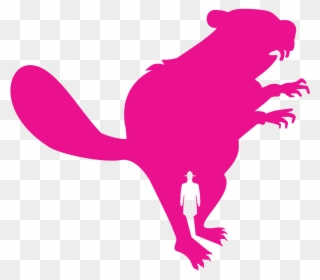 North Peak Dubious Beaver - Illustration Clipart
