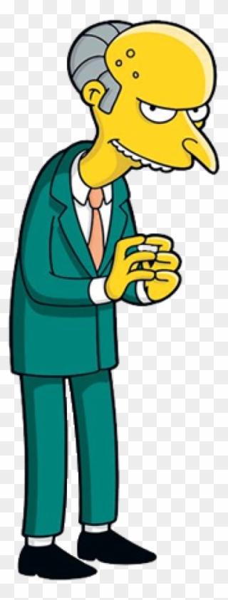 Burns - Simpson M Burns Clipart