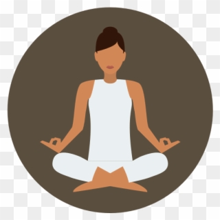Encontrarás Sesiones De Relajación Y Ejercicios De - Meditation Png Clipart