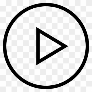 Instituto Rede Abrigo - Video Player Button Clipart