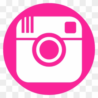 Facebook Twitter Pinterest Instagram - Pink Instagram Logo Png Clipart