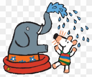 Posted By Kaylor Blakley At - Maisy Mouse Eddie Elephant Clipart