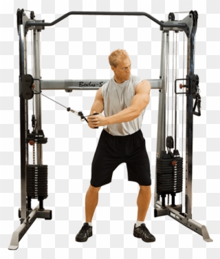 Bodysolid Gdcc200 Functional Trainer Exercise Warehouse Clipart
