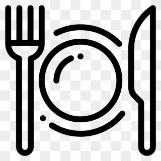 Casate - Utensils Icon Transparent Clipart