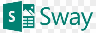 Embedding Content Into Microsoft Sway And Onenote - Microsoft Sway Logo Clipart