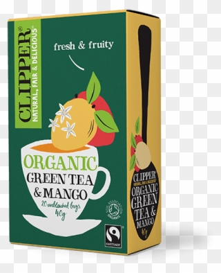 Green Tea Clipper Teas - Organic Green Tea Uk - Png Download