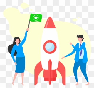 Launch Your Startup With Expert Assistance - Business Clipart