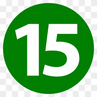Yükle - Number 15 Icon Clipart