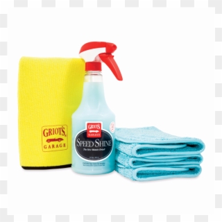 Griot's Garage Surface Prep Mitt Kit - Glass Bottle Clipart