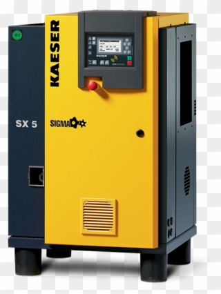 Small Rotary Screw Air Compressors To 30 Hp Rh Us Kaeser - Kaeser Clipart