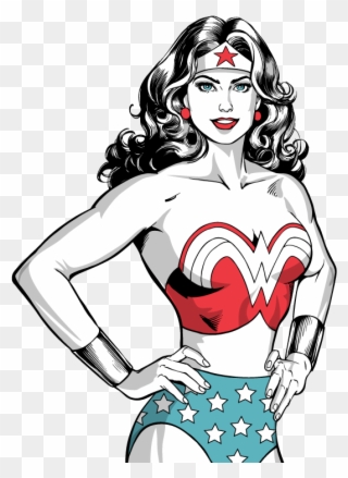 Coletivo - Wonder Woman Original Drawing Clipart