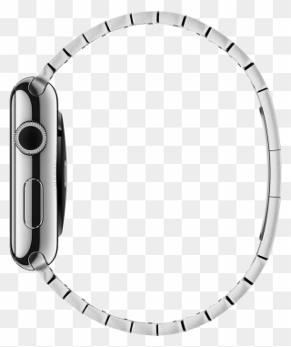 This Product Is No Longer Available Apple Watch 42mm - Silver Aluminum Apple Watch With Link Bracelet Clipart