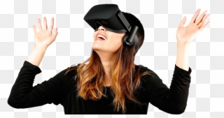 New Opportunities A Virtual Reality - Girl Clipart