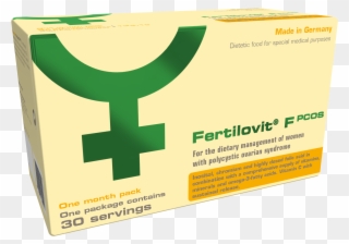 Fertilovit F Pcos Ενισχυμένο Συμπλήρωμα Διατροφής Τριπλής - Fertilovit Pcos Clipart