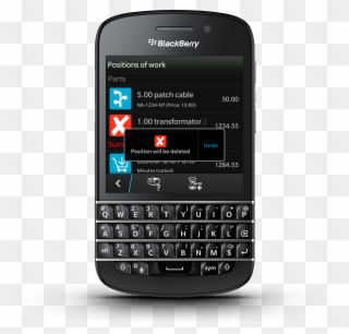 Undo On Device - Blackberry Q10 Clipart