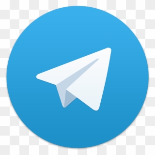 Telegram 1 34 Icon - Телеграм Лого Clipart
