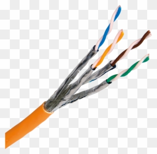 Category 7a Shielded - Category 7a Cable Png Clipart