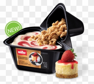 New Muller Dessert Inspired Yogurts Coupon - Muller Food Clipart