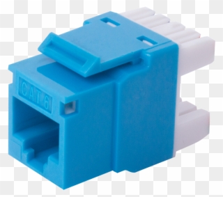 180° Rj45 Structured Cabling/wiring Keystone Insert - Electrical Connector Clipart