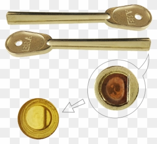 Era 582 Sliding Sash Window Stop Bolt Keys - Coin Clipart