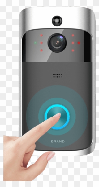 Zoom - Smart Video Doorbell Wifi Clipart